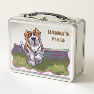 Lunch Box Dégagez St Bernard personnalisé Luchbox