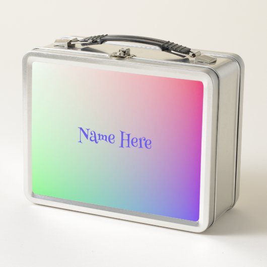 Lunch Box Dégradants simples et douces (Devant)