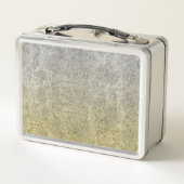 Lunch Box Dégradé Silver et Gold Glit (Dos)