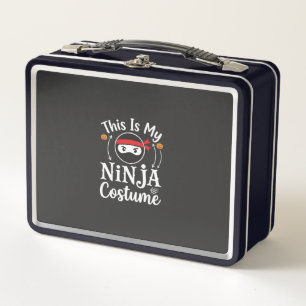 Lunch Box Déguisement de ninja drôle Design Halloween_1