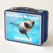 Lunch Box Dents effrayantes personnalisées de requin (Dos)