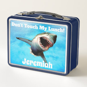 Lunch Box Dents effrayantes personnalisées de requin