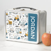 Lunch Box Déplaçons le Motif de véhicule (En situation)