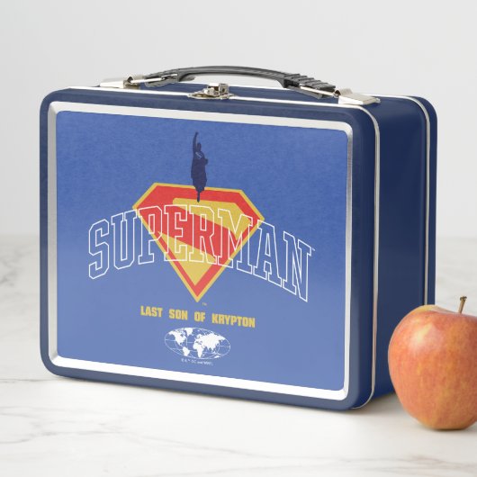 Lunch Box Dernier fils de Krypton Emblem (En situation)