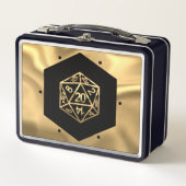 Lunch Box Dés à jouer RPG | Joueur de jeu de rôle sur table  (Devant)