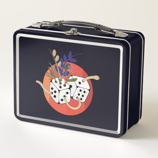 Lunch Box Dés dans un univers parallèle (Devant)