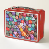 Lunch Box dés multicolores (Dos)