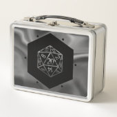 Lunch Box Dés RPG | Imaginaire Old School Tabletop Retro Gam (Devant)