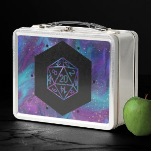 Lunch Box Dés RPG   Nebula Imaginaire Retro Tabletop PnP Gam