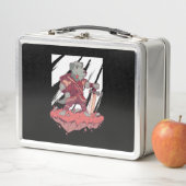 Lunch Box Design de dessin de chien chevalier (En situation)