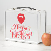 Lunch Box Design de Noël Barbe Père Noël (En situation)