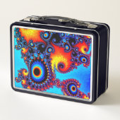 Lunch Box Design de spirale artistique (Dos)