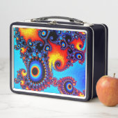 Lunch Box Design de spirale artistique (En situation)