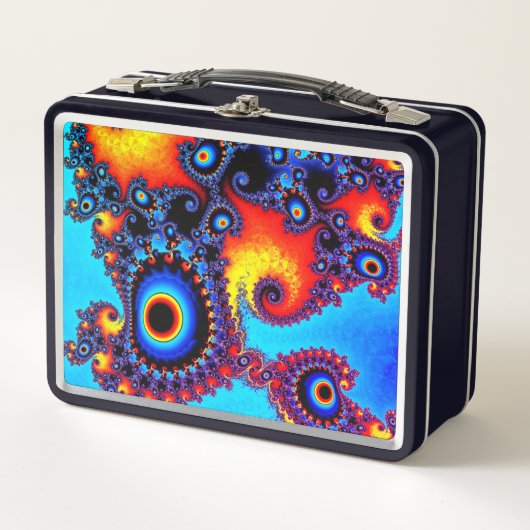 Lunch Box Design de spirale artistique (Devant)