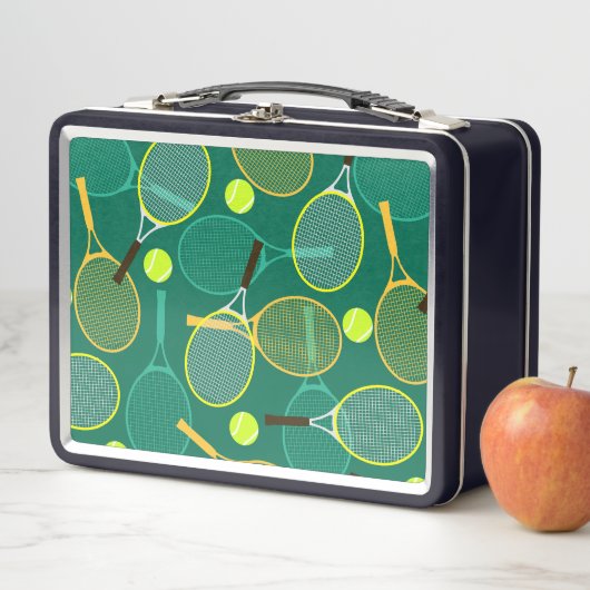 Lunch Box Design de tennis (En situation)