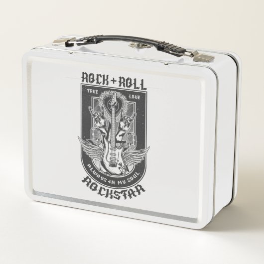 Lunch Box Design Guitar Rock (Dos)