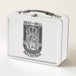 Lunch Box Design Guitar Rock