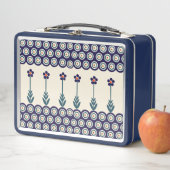 Lunch Box Design polonais de céramiques traditionnelles (En situation)