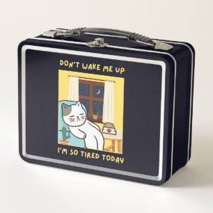 Lunch Box design pour chat amusant pour les enfants - design
