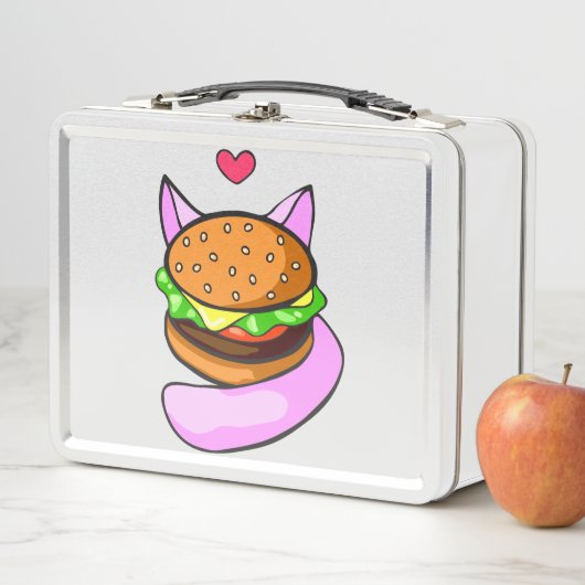 Lunch Box Design sandwich chaton mignon (En situation)