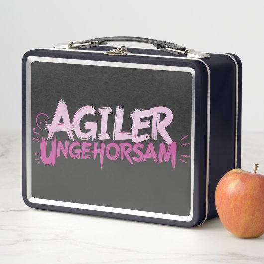 Lunch Box Désobéissance agile (En situation)