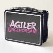 Lunch Box Désobéissance agile (Devant)