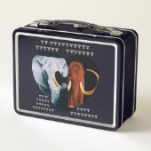 Lunch Box Désorption de mammouth laineux (Dos)