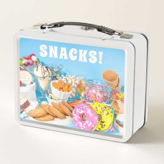 Lunch Box Desserts de collations rétro (Dos)