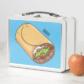 Lunch Box dessin animé de Burrito (En situation)
