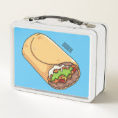 Lunch Box dessin animé de Burrito (Dos)