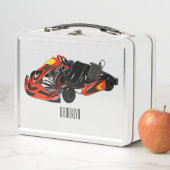 Lunch Box dessin animé de Kart racing (En situation)