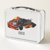Lunch Box dessin animé de Kart racing (Dos)