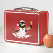 Lunch Box Dessin animé de Noël de manchot royal (En situation)