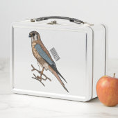 Lunch Box dessin animé d'oiseau-kestrel américain (En situation)