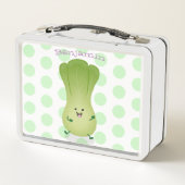 Lunch Box dessin animé mignon de bok choy (Dos)