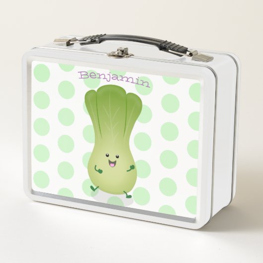 Lunch Box dessin animé mignon de bok choy (Devant)
