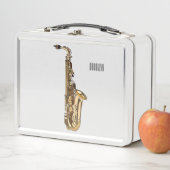 Lunch Box dessin animé saxophone (En situation)