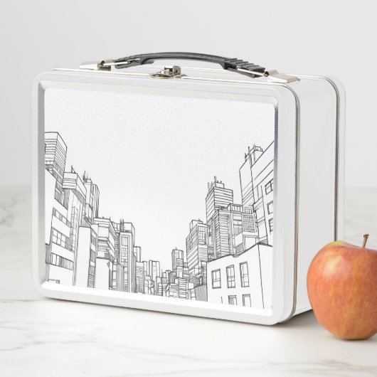 Lunch Box Dessin d'architecture (En situation)