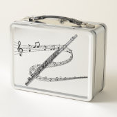 Lunch Box Dessin de flux | Notation musicale torride | Initi (Dos)