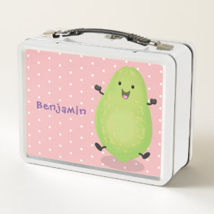Lunch Box dessin de la patte papaye de Cute kawaii