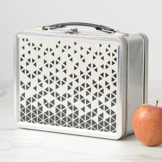 Lunch Box Dessin géométrique abstrait (En situation)