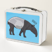 Lunch Box Dessin sur Tapir (Devant)