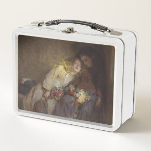 Lunch Box Deux jeunes filles rentrant chez elles