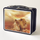 Lunch Box Deux Lions (Devant)
