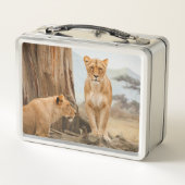 Lunch Box Deux Lions (Dos)