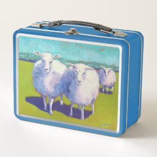 Lunch Box Deux moutons dans le domaine