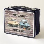 Lunch Box Deux voitures Pontiac GTO (Dos)