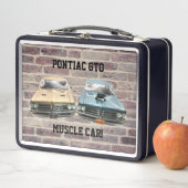Lunch Box Deux voitures Pontiac GTO (En situation)