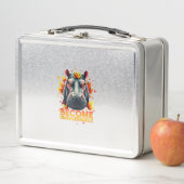 Lunch Box Devenez ingouvernable Retro Baby Hippo Moo Deng Au (En situation)