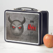 Lunch Box Devilmoji Vintage (En situation)